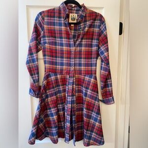Cozy Cabin Flannel Dress